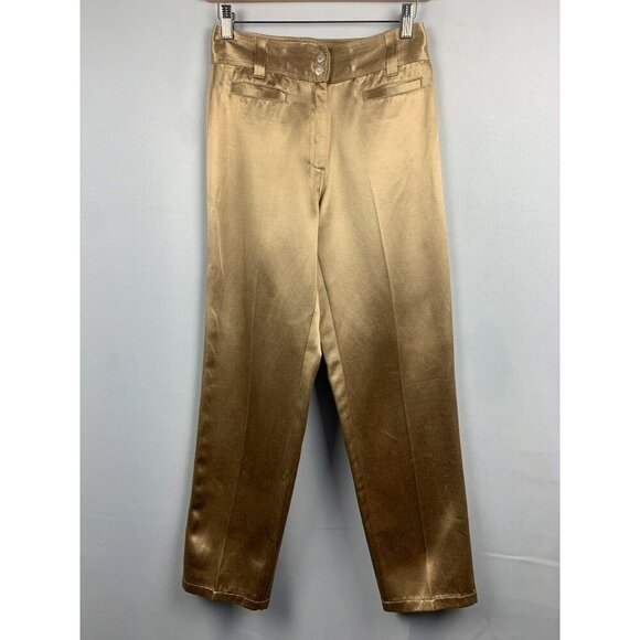 Express Womens Satin Finish Dress Pants Size 4 - Picture 1 of 5